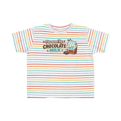 Powered by Chocolate Milk Toddler Tee