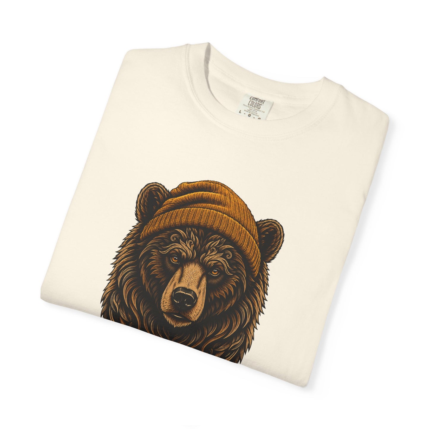 Outdoorsy Bear Camping Cabin Hiking Tee