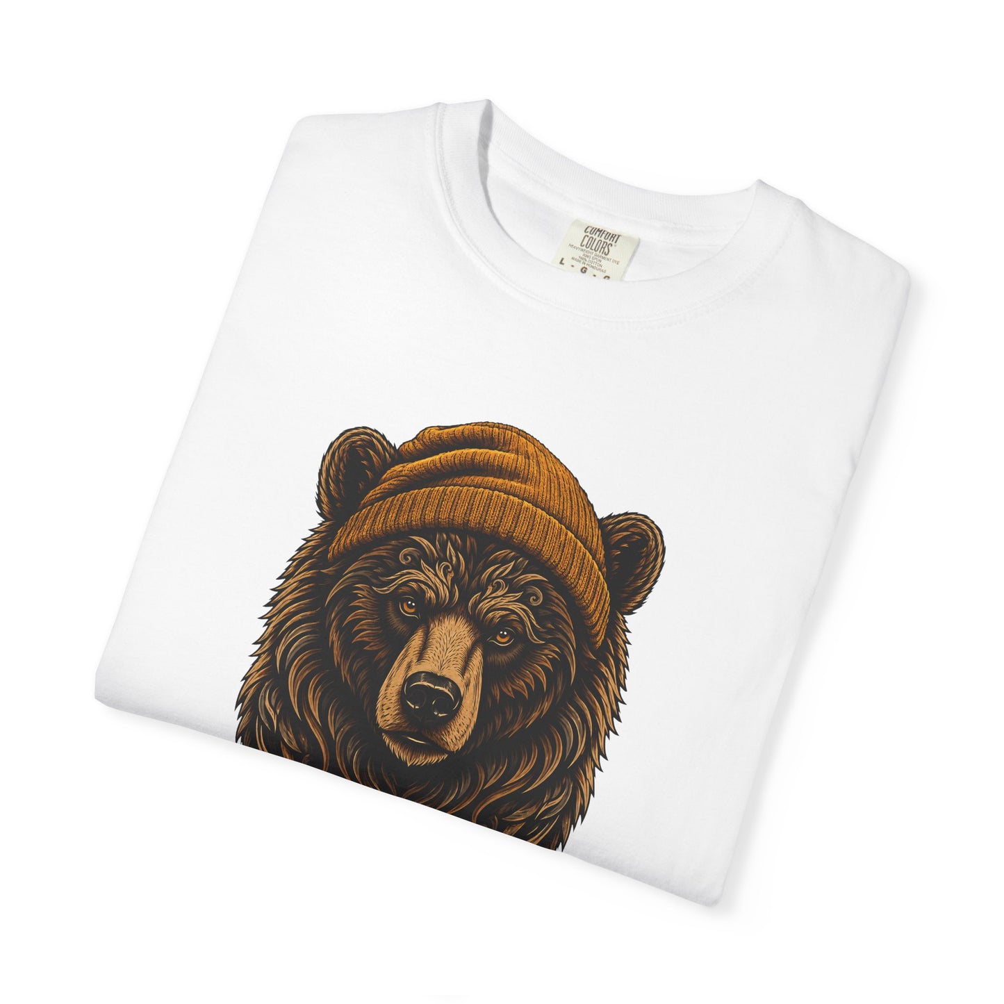 Outdoorsy Bear Camping Cabin Hiking Tee