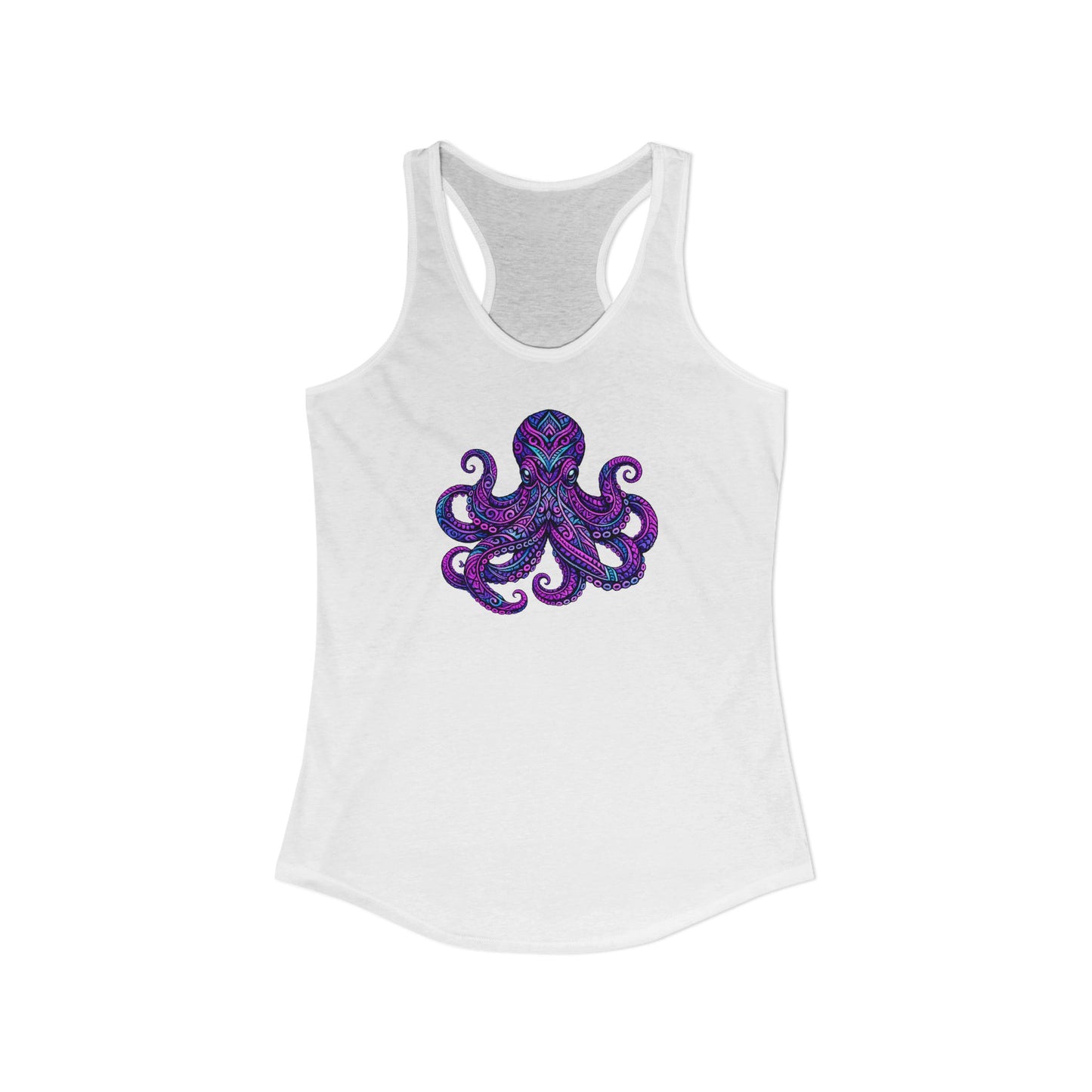 Women's Racerback Octopus Tank