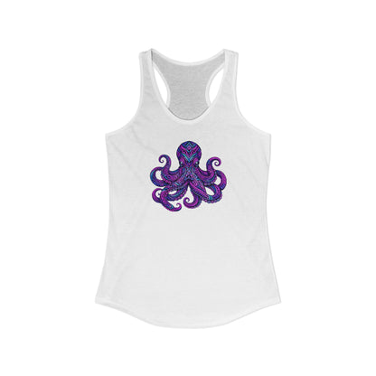Women's Racerback Octopus Tank