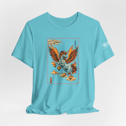 Mythical Pegasus Illustration Tee