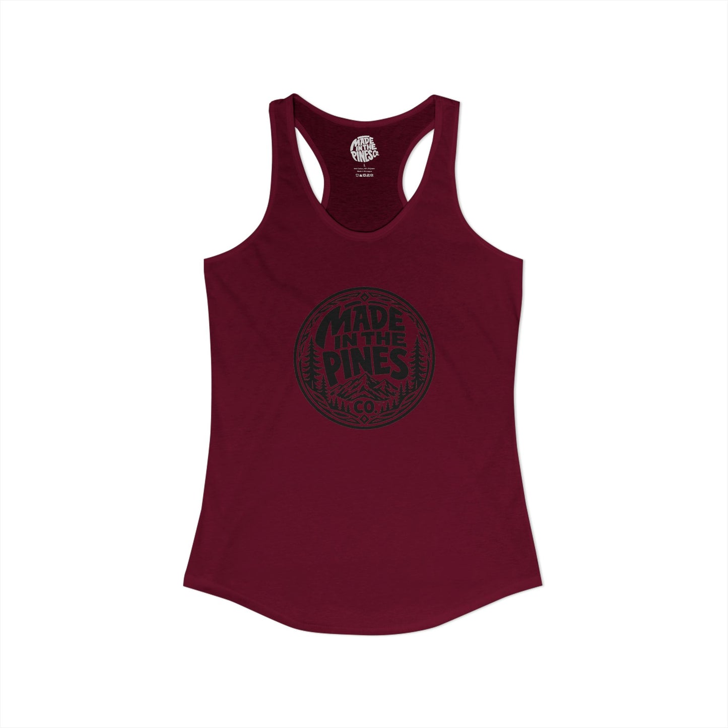 Made in the Pines Womens Ideal Racerback Tank