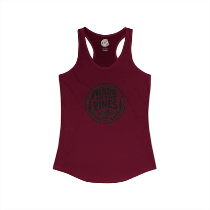 Made in the Pines Womens Ideal Racerback Tank