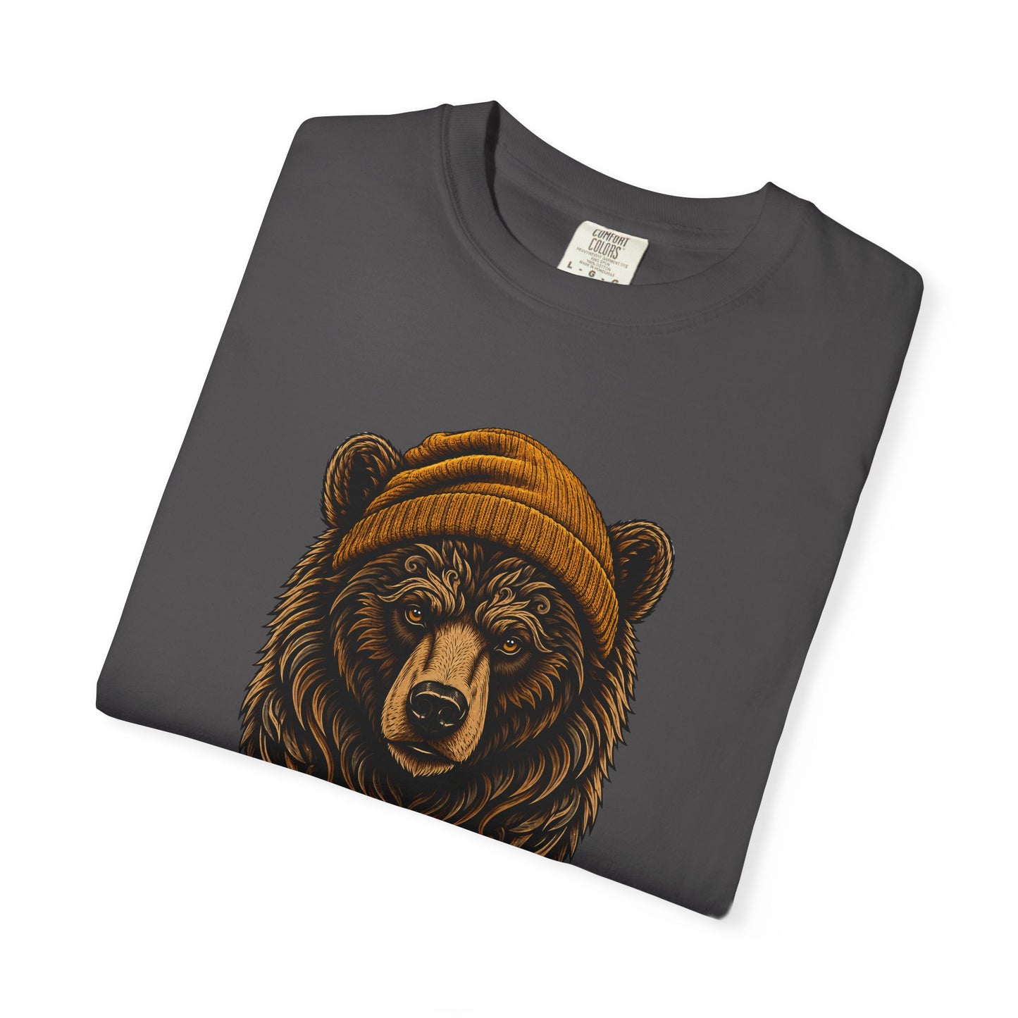 Outdoorsy Bear Camping Cabin Hiking Tee
