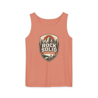 Rock Solid Adventures logo Tank Top