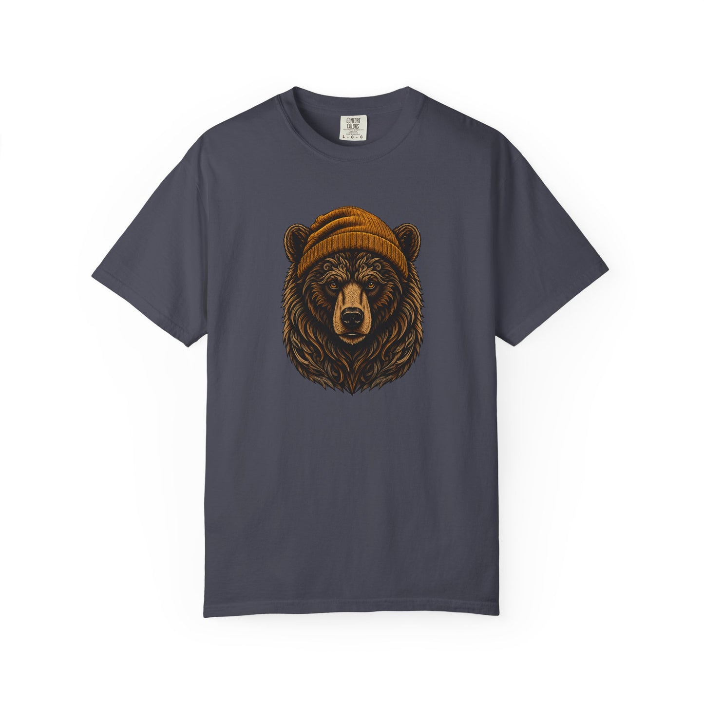 Outdoorsy Bear Camping Cabin Hiking Tee