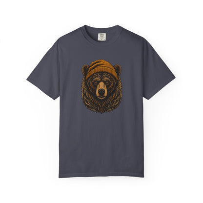 Outdoorsy Bear Camping Cabin Hiking Tee