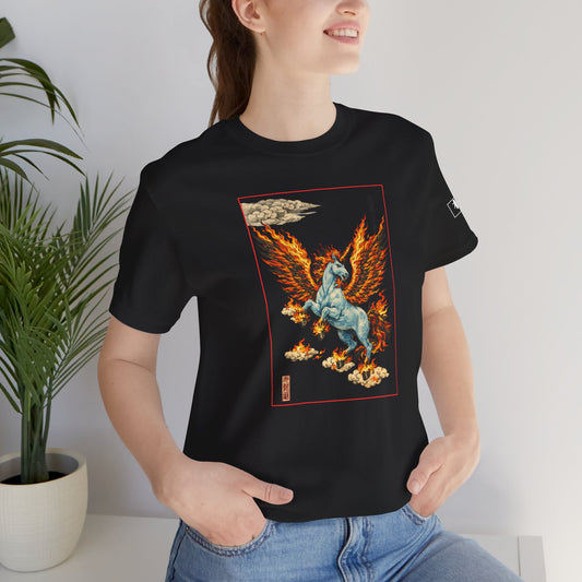 Mythical Pegasus Illustration Tee