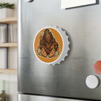 Peace Sign Bigfoot Bottle Opener