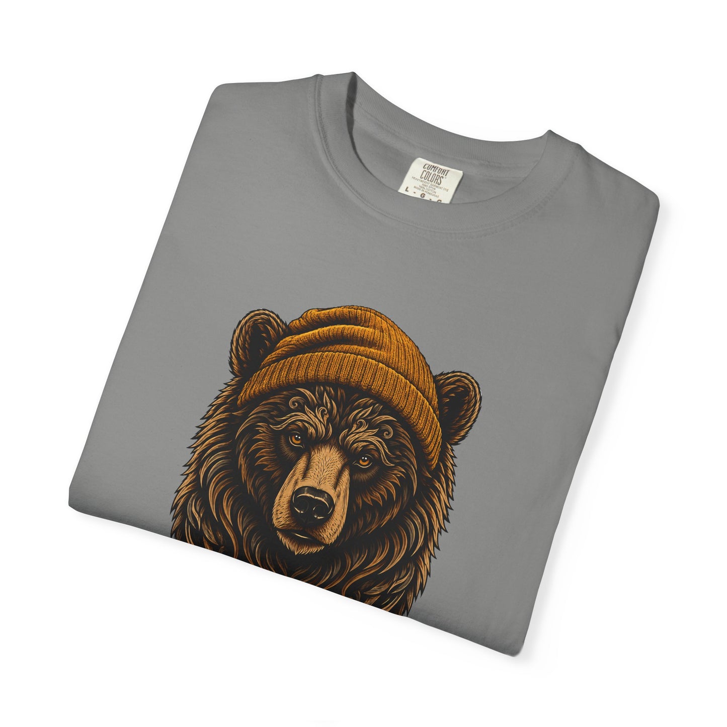 Outdoorsy Bear Camping Cabin Hiking Tee