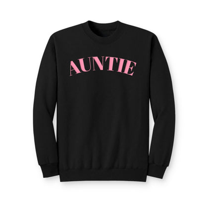 Auntie puff print Pink Arch Crewneck Sweatshirt
