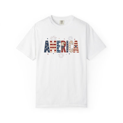 Patriotic America Flag T-shirt — 4th of July Tee