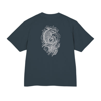 Minimal Japanese Kanji Koi Fish T-Shirt