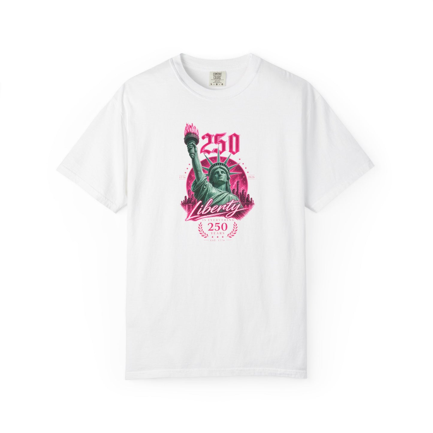 Statue of Liberty 250th Anniversary T-Shirt | Liberty Graphic Tee