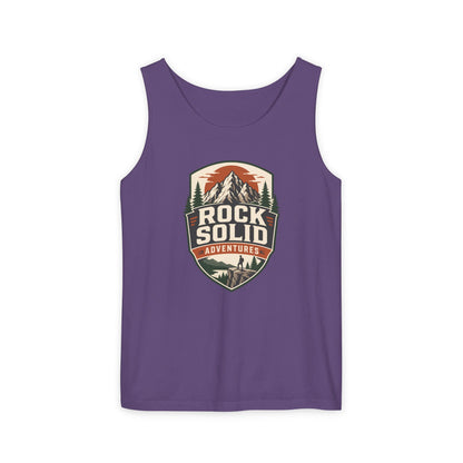 Rock Solid Adventures logo Tank Top
