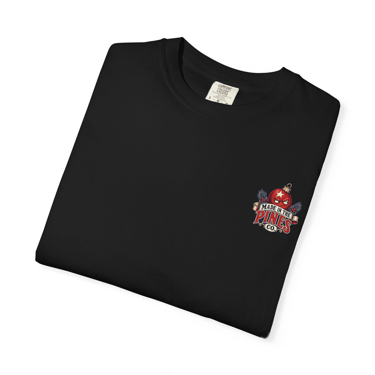 Santa, Snowman & Reindeer Christmas Stack T-shirt | Holiday Character Tee