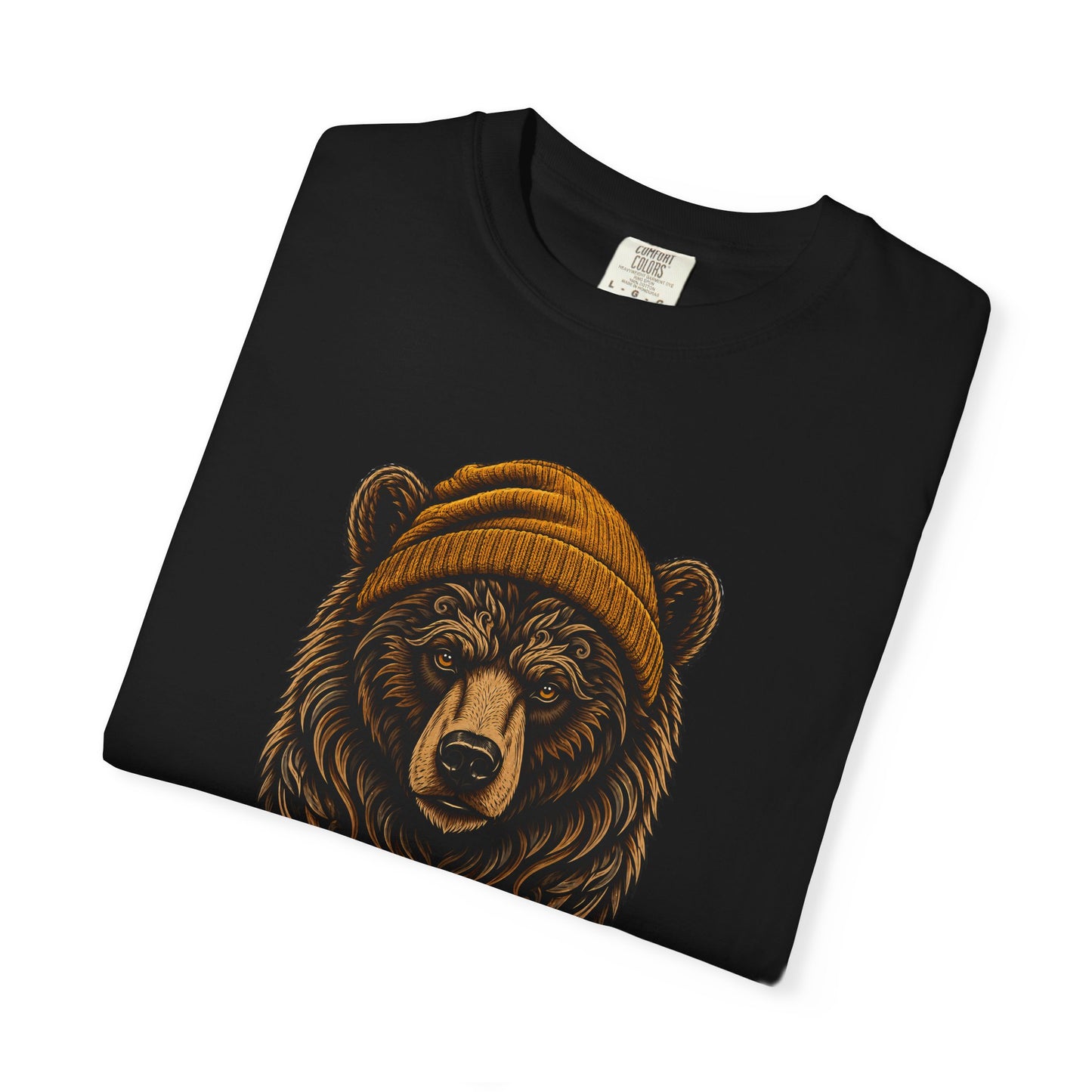 Outdoorsy Bear Camping Cabin Hiking Tee