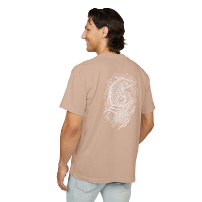 Minimal Japanese Kanji Koi Fish T-Shirt
