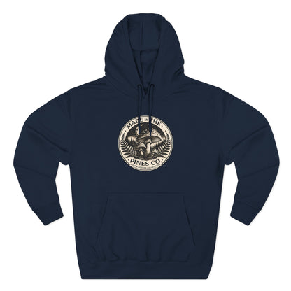 Pines Co Mushroom Hoodie — PNW Forest Mushroom Sweatshirt