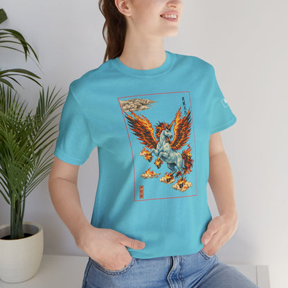 Mythical Pegasus Illustration Tee