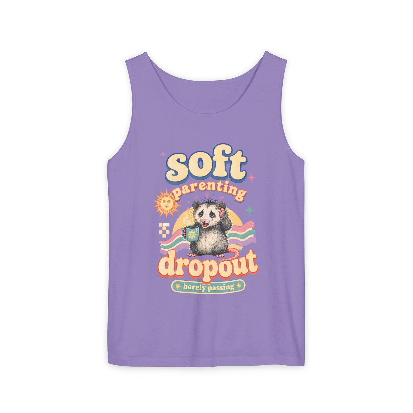 Soft Parenting Dropout Retro Possum Tank