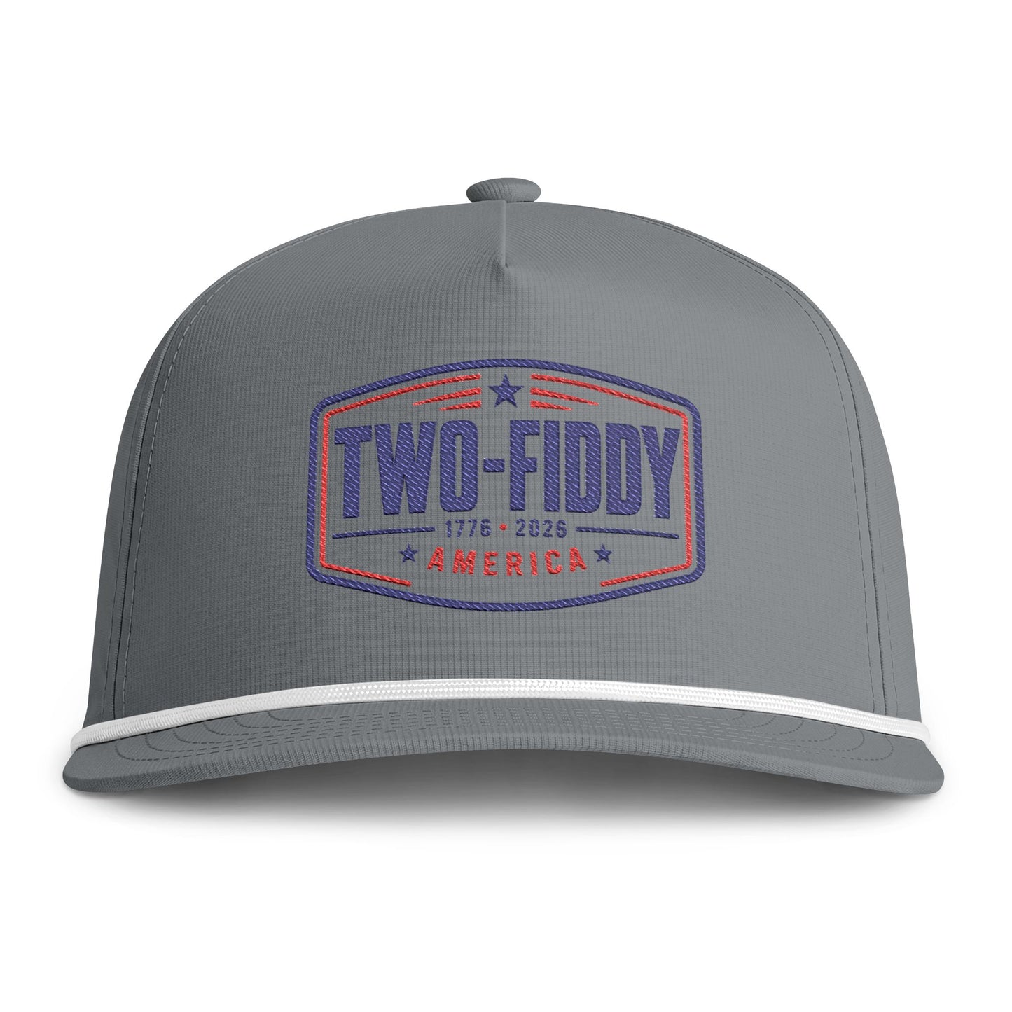 Two-Fiddy America Logo Sunwashed Rope Cap | Vintage Flag Hat