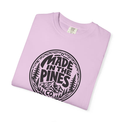 Made in the Pines T-shirt | Badge, Pine Forest Design