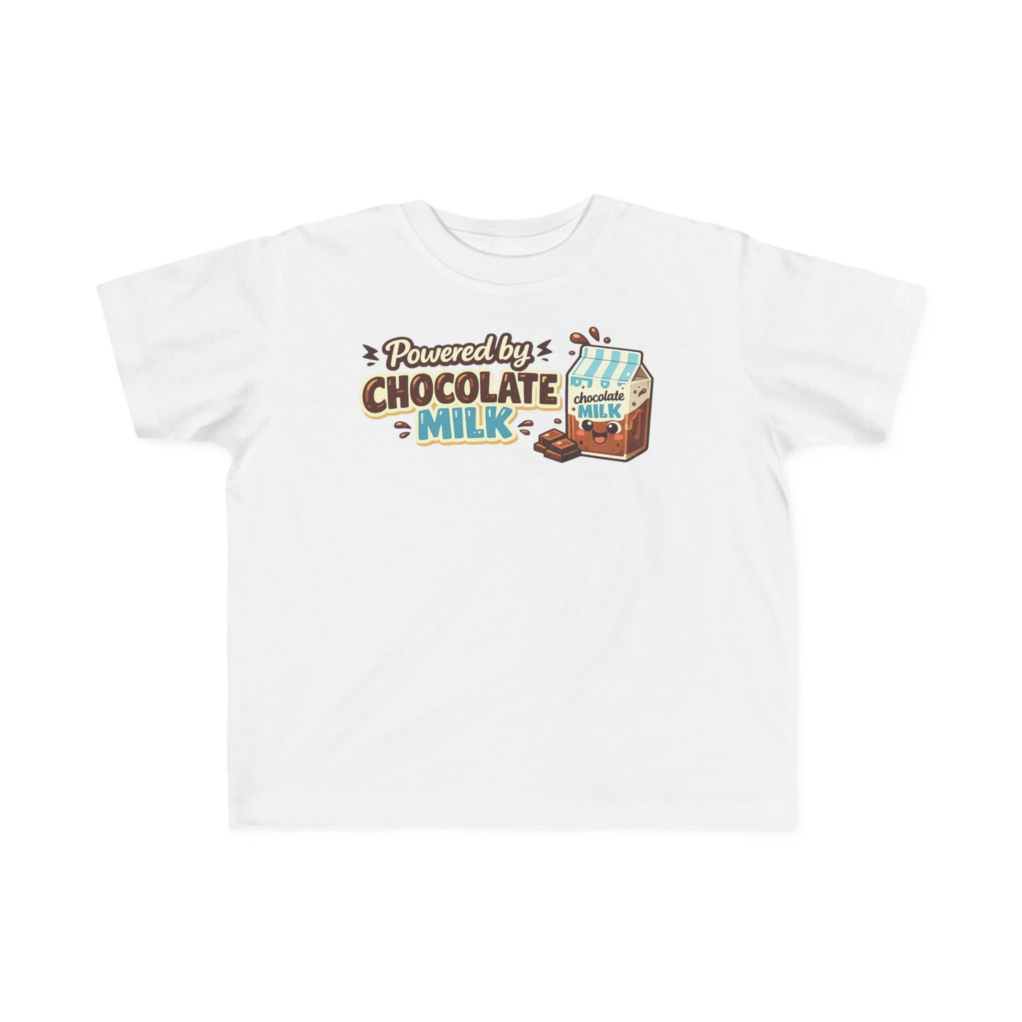 Powered by Chocolate Milk Toddler Tee