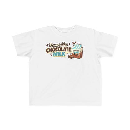 Powered by Chocolate Milk Toddler Tee
