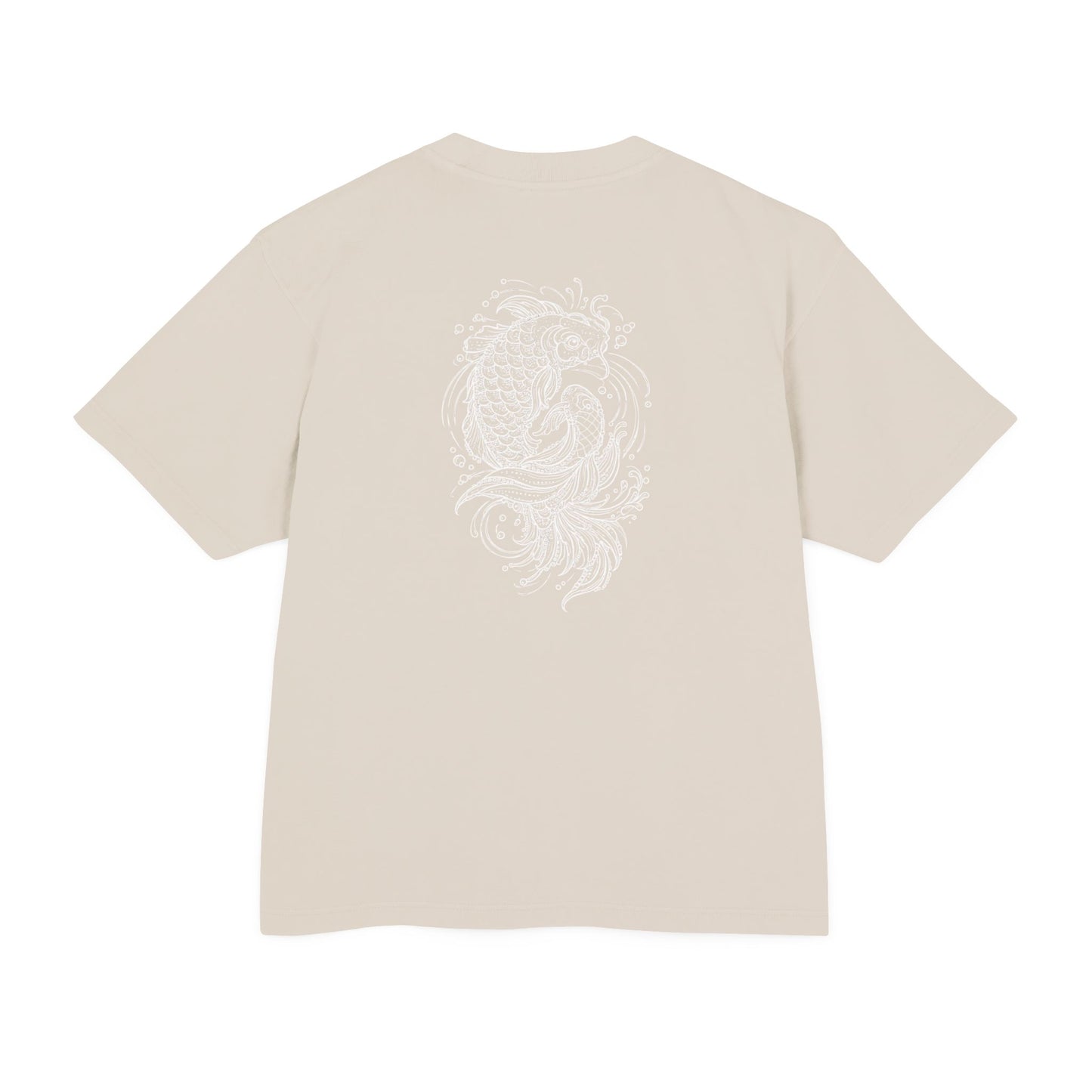 Minimal Japanese Kanji Koi Fish T-Shirt